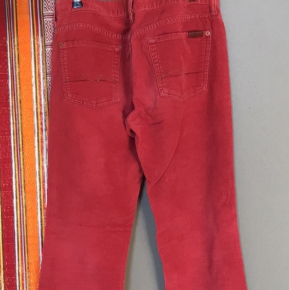 7 For All Mankind Bootcut Corduroy By Jerome Dahan - Picture 6 of 8